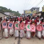 কানাইঘাটে বৈশাখ উদযাপন উপলক্ষে বর্ণাঢ্য শোভাযাত্রা ও মেলার দৃশ্য