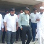 চর কড়াই জনদুর্ভোগ পরিদর্শনে ইউএনও মাহমুদুল হাসান