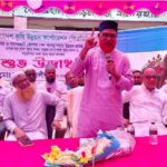 মোরেলগঞ্জে খাল পুনঃখনন প্রকল্পের উদ্বোধন অনুষ্ঠানের দৃশ্য