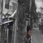 কালিয়াকৈর পৌর এলাকায় সড়কবাতি অকেজো থাকায় অন্ধকার সড়কের দৃশ্য