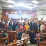 রাজশাহী বিশ্ববিদ্যালয়ে নবজাগরণ ফাউন্ডেশন-এর বার্ষিক সাধারণ সভা ও দায়িত্ব হস্তান্তর ২০২৬ অনুষ্ঠানের দৃশ্য