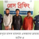 বিরামপুরে মাদকসহ আটক দুই যুবককে পুলিশের হেফাজতে নেওয়ার প্রতীকী ছবি