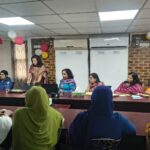কুড়িগ্রামে নির্বাচনী সহিংসতা প্রতিরোধ বিষয়ক অ্যাডভোকেসি সভায় অংশগ্রহণকারীদের আলোচনা ও মতবিনিময়
