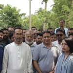 ডাসারে খাল খনন পরিদর্শনে এমপি আনিসুর রহমান তালুকদার খোকন