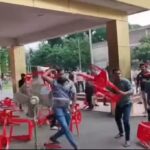 পবিপ্রবিতে মানববন্ধনে শিক্ষক হামলার পর আহত শিক্ষকদের চিকিৎসা দেওয়া হচ্ছে