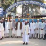 কুড়িগ্রামের নূরে মদিনা হিফজুল কোরআন একাডেমিতে পাঠদান কার্যক্রমে অংশ নেওয়া শিক্ষার্থীরা