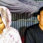 চীনের নাগরিক আন হুং ওয়েই ও কুড়িগ্রামের মোরশেদা বেগমের বিয়ের পর ফুলবাড়ীতে নবদম্পতির হাস্যোজ্জ্বল মুহূর্ত