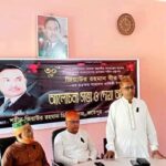 মহেশপুরে শহীদ জিয়াউর রহমান ডিগ্রি কলেজে আলোচনা সভায় বক্তব্য দিচ্ছেন ইঞ্জিনিয়ার মোমিনুর রহমান
