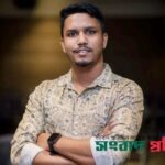 আল মামুন নাহিদ ছাত্রদল নেতা বক্তব্য দিচ্ছেন