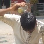 ঢাকার পাঁচ উপজেলায় তীব্র রোদ ও ভ্যাপসা গরমে রাস্তায় কষ্টে থাকা খেটে খাওয়া মানুষ