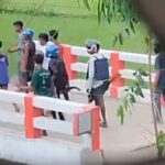 রায়পুরায় সংঘর্ষের পর ঘটনাস্থলে আইনশৃঙ্খলা বাহিনীর সদস্যদের অবস্থান