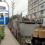 কুষ্টিয়ার কুমারগাড়ায় সরকারি জায়গা দখল করে নির্মাণাধীন কিয়াম মেটালের স্থাপনা