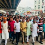 কালিয়াকৈরে নিষিদ্ধ আওয়ামীলীগের সন্ত্রাস ও নৈরাজ্যের প্রতিবাদে বিএনপির বিক্ষোভ মিছিল