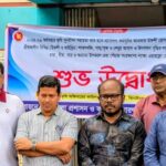 মহেশপুর উপজেলায় কৃষকদের মাঝে কৃষি প্রণোদনা বিতরণ কর্মসূচির উদ্বোধনী অনুষ্ঠানে অতিথিবৃন্দ