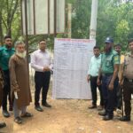 রাজশাহীর আমিরপুর ফেরিঘাট পরিদর্শন করছেন রাসিক প্রতিনিধি দল ও এক্সিকিউটিভ ম্যাজিস্ট্রেট নাজমুল আলম