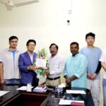 কংজু বিশ্ববিদ্যালয়ের প্রতিনিধিদলের সঙ্গে মাভাবিপ্রবির ভাইস-চ্যান্সেলরের মতবিনিময় সভার একাংশ